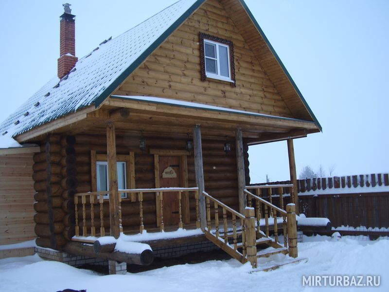 Вид на баню