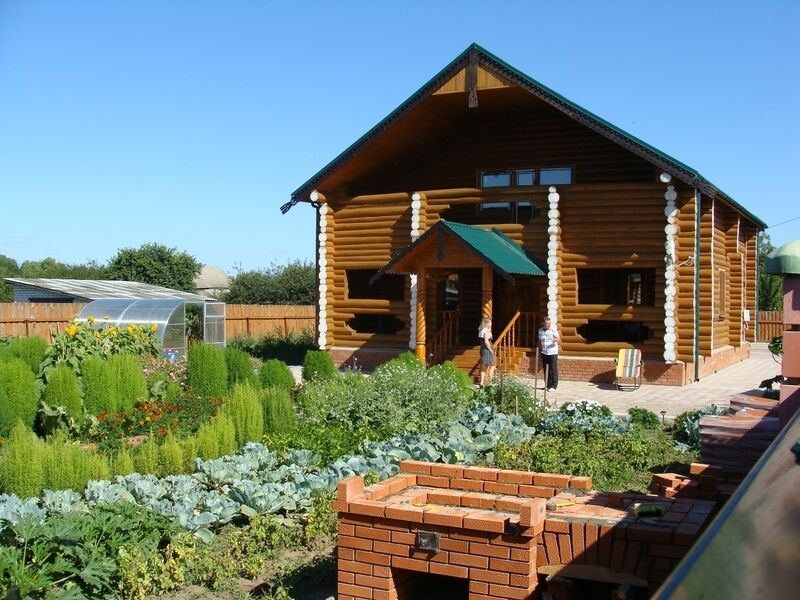 Ухоженный двор | Андреев дом, Владимирская область