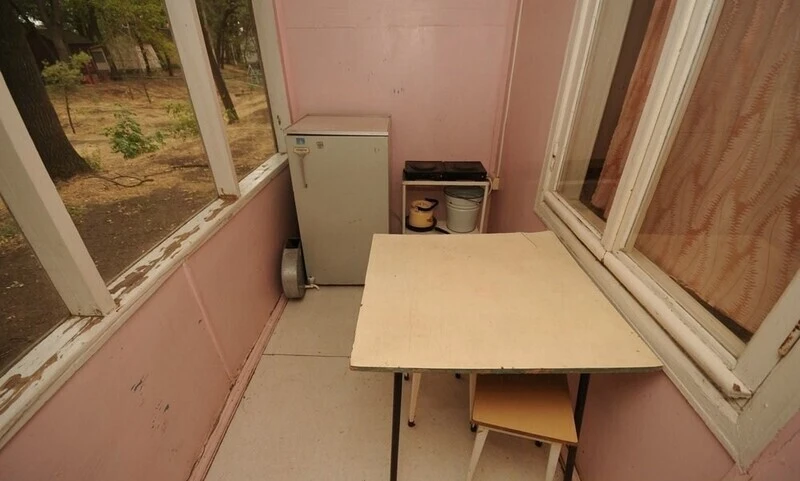 Домик трехместный