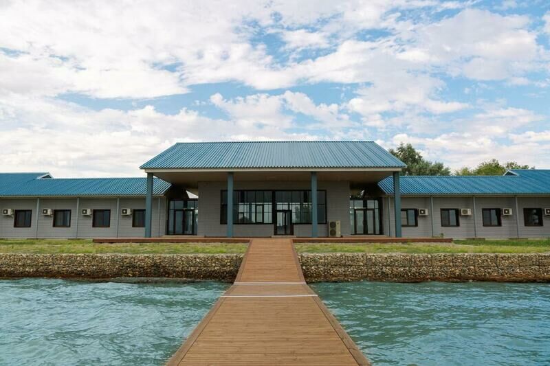 База отдыха Абрау Дюрсо на плавнях, Краснодарский край, Приморско-Ахтарск 