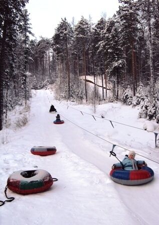 Трасса для тюбинга | Карпоспат, Ханты-Мансийский автономный округ