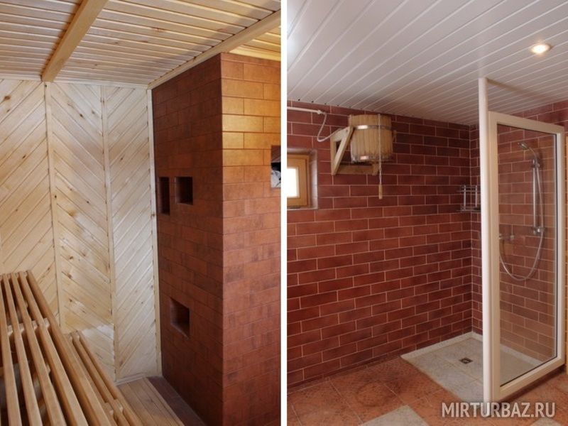 Парилка и душевая кабина