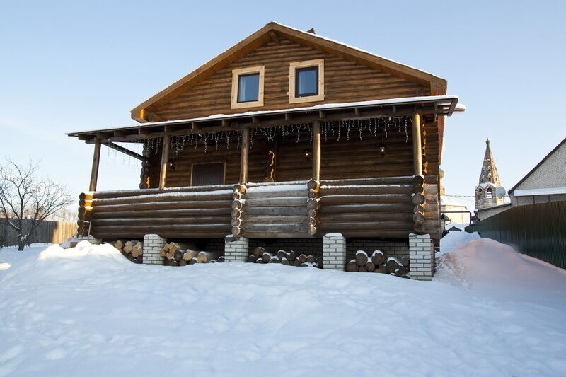 Гостевой дом зимой | Купец, Владимирская область