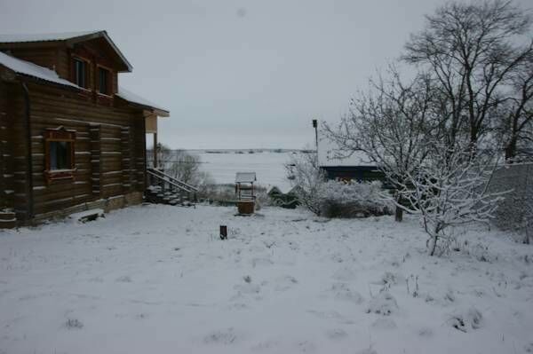 Заснеженный двор | Купец, Владимирская область