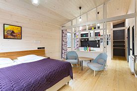 Коттедж 2-местный №35-38 сдвоенный, Дом отдыха Серебряный Век, Таруса