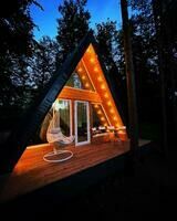 Дом A-Frame №4 Nature, База отдыха Черемушки, Стерлитамакский