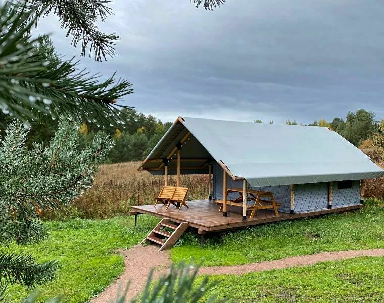 Глэмпинг Йети на комете, Приозерский район, Ленинградская область