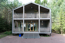 Двухэтажный коттедж, Яхт-клуб Кошкинский фарватер, поселок имени Морозова