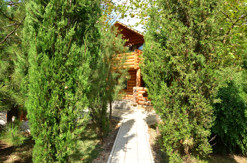 Люкс 6-местный 3-комнатный 2-этажный (в отдельно стоящем срубе)