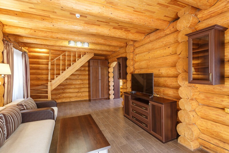 Люкс 6-местный 3-комнатный 2-этажный (в отдельно стоящем срубе)