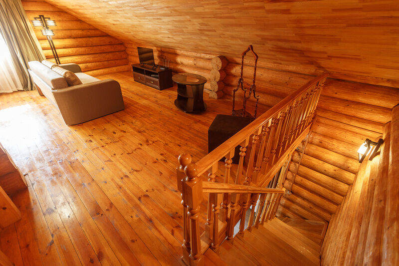 Люкс 6-местный 3-комнатный 2-этажный (в отдельно стоящем срубе)