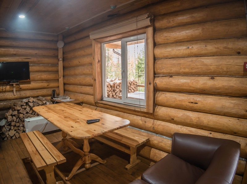 Большая баня на дровах