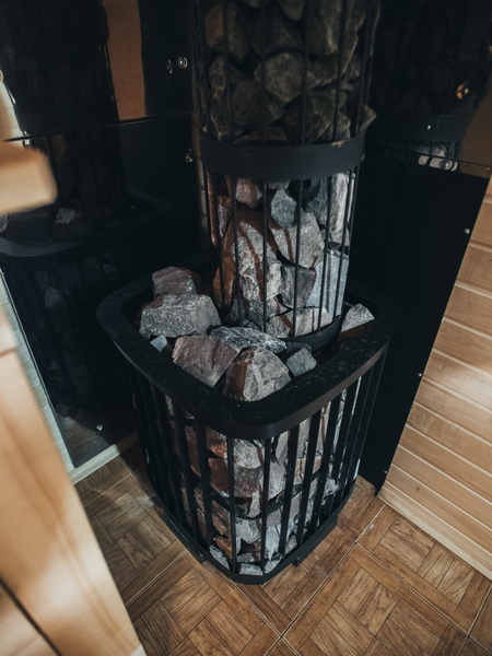 Большая баня на дровах