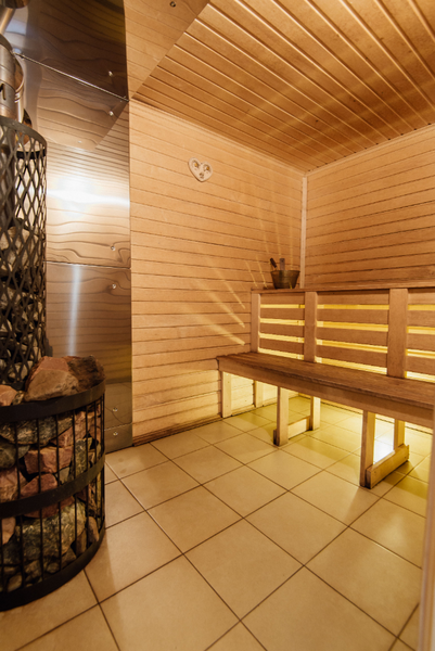 Малая баня на дровах