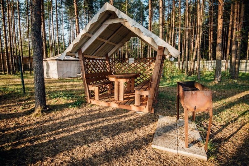 Беседка для 6 человек