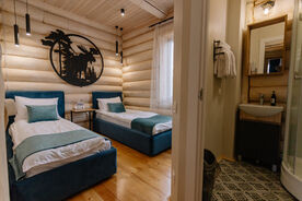 Стандарт с двумя раздельными кроватями, База отдыха Сказки Байкала, поселок Сахюрта