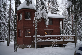 Коттедж № 18, База отдыха Лесная сказка, Выборгский район