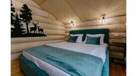 Номер Двухместный с двухспальной кроватью, База отдыха Сказки Байкала, поселок Сахюрта