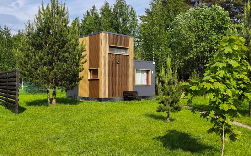 Гостевой дом Дом у залива (бывший Коттеджный комплекс Дом у залива), Ленинградская область, Выборгский район поселок Молодежное