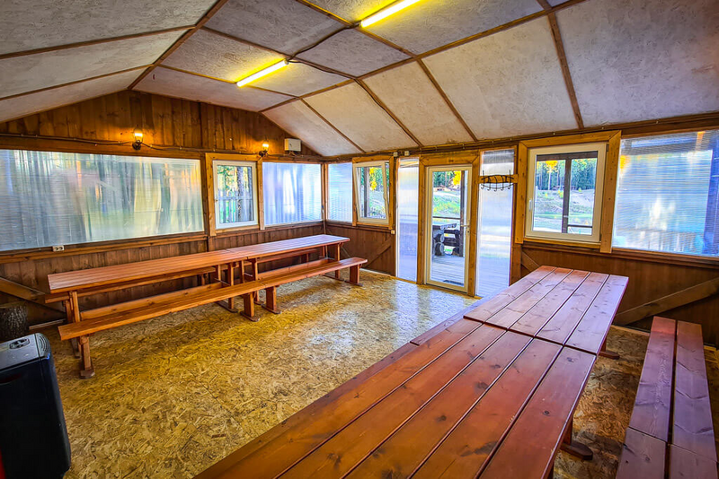 Тёплая беседка №60