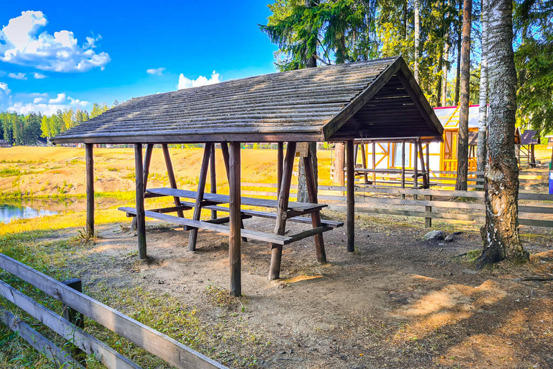 Малая беседка удлиненная (№48)