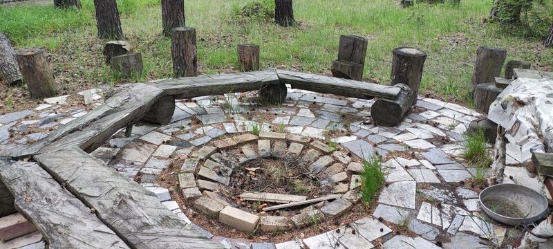 Костровая зона — База отдыха «Костер», Рязанский район