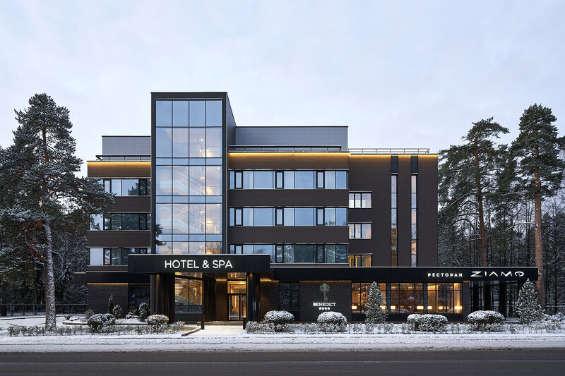 Гостиница Бенедикт (Benedict Hotel & Spa), Московская область, Москва Андреевка деревня Клушино