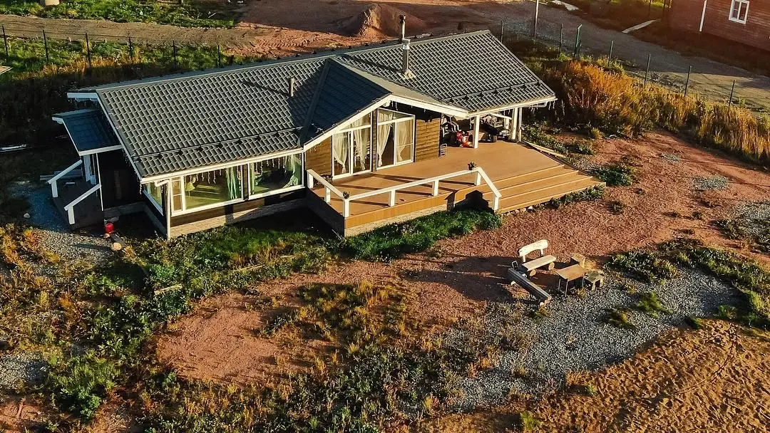 Дом семейного отдыха BlackHouse Terrace , Лахденпохский район, Республика Карелия