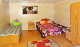 Номер Семейный (3,4-х местный) на 1 этаже Номера: № 1, 3, 5, 11, 26, Рыболовная база Рыбный край, Харабалинский район